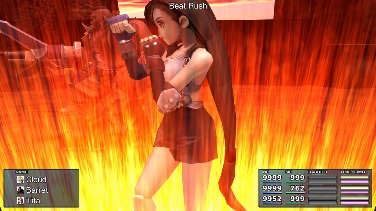 [FF7] 리미트기 - 티파(ティファ, Tifa Lockhart)