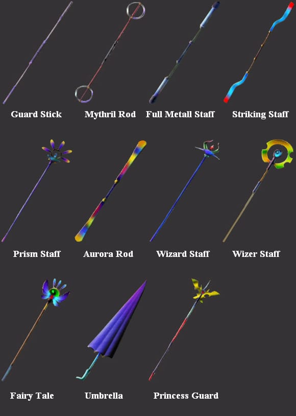 [FF7] 무기 - 에어리스(エアリス, Aeris Gainsbourg)