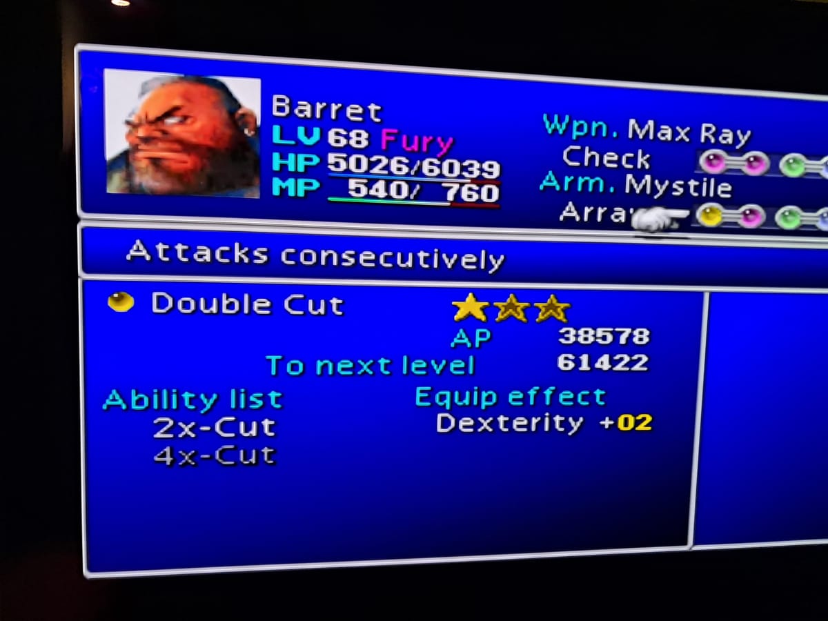 [FF7] 커맨드 마테리아