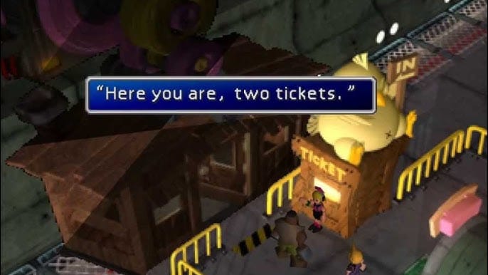 [FF7] 미니게임 - Round Square(라운드 스퀘어)