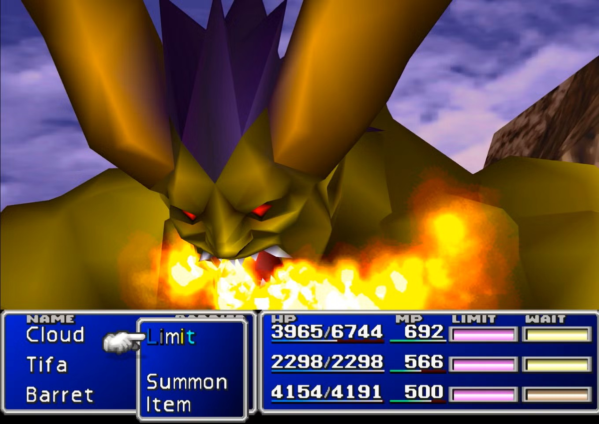 [FF7] 소환수 - 이프리트(イフリ―ト, Ifrit)