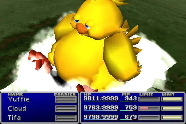 [FF7] 소환수 - 초코보와 모그리(チョコボ & モ－グリ, Choco/Mog)