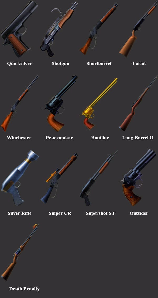 [FF7] 무기 - 빈센트(ヴィ-ンセント, Vincent Valentine)