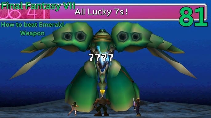 [FF7] 팁 - All Seven Fevor!! 적들을 실컷 패주기!