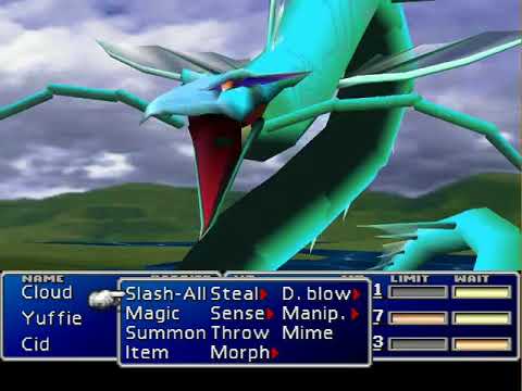 [FF7] 소환수 - 리바이어선(リヴァイアサン, Leviathan)